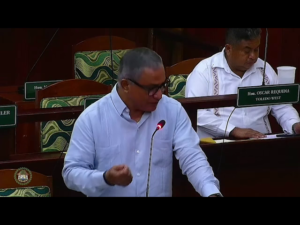 Prime Minister John Briceño