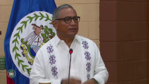 Prime Minister John Briceño