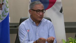 Prime Minister John Briceño