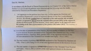 "Boots" Recall Petition Fails 