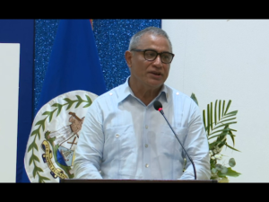 Prime Minister John Briceño