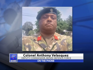 Via phone: Col. Anthony Velasquez