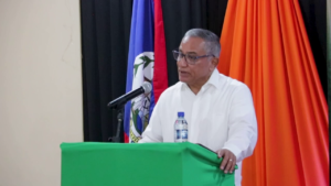 Prime Minister John Briceño