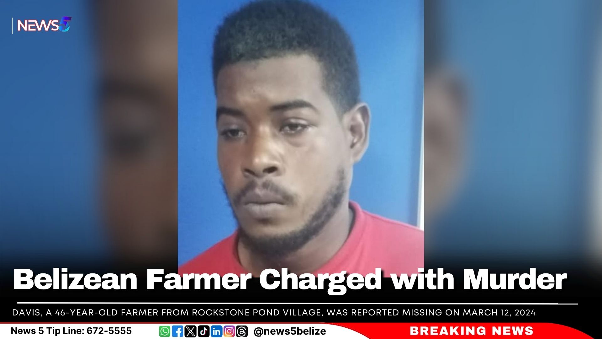 Belizean Farmer Charged with Murder | Greater Belize Media
