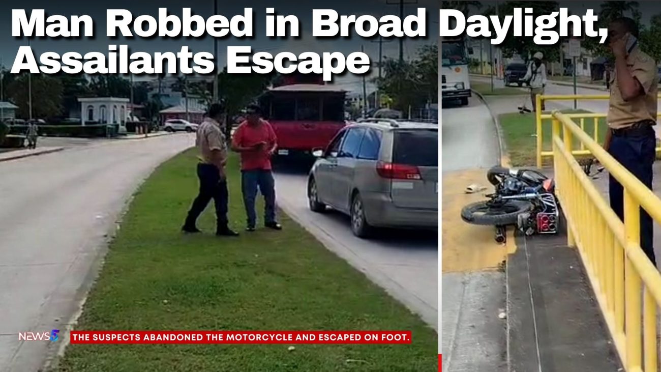 Man Robbed in Broad Daylight, Assailants Escape | Greater Belize Media