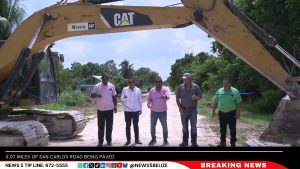 3,07 Miles of San Carlos Road Being Paved