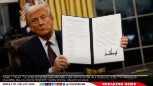 Trump’s First Day in Office: A Flurry of Executive Orders