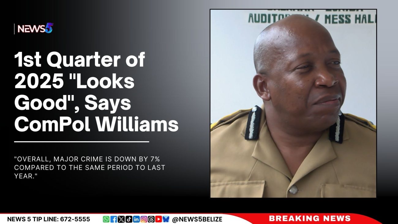 1st Quarter of 2025 “Looks Good”, Says ComPol Williams | Greater Belize ...